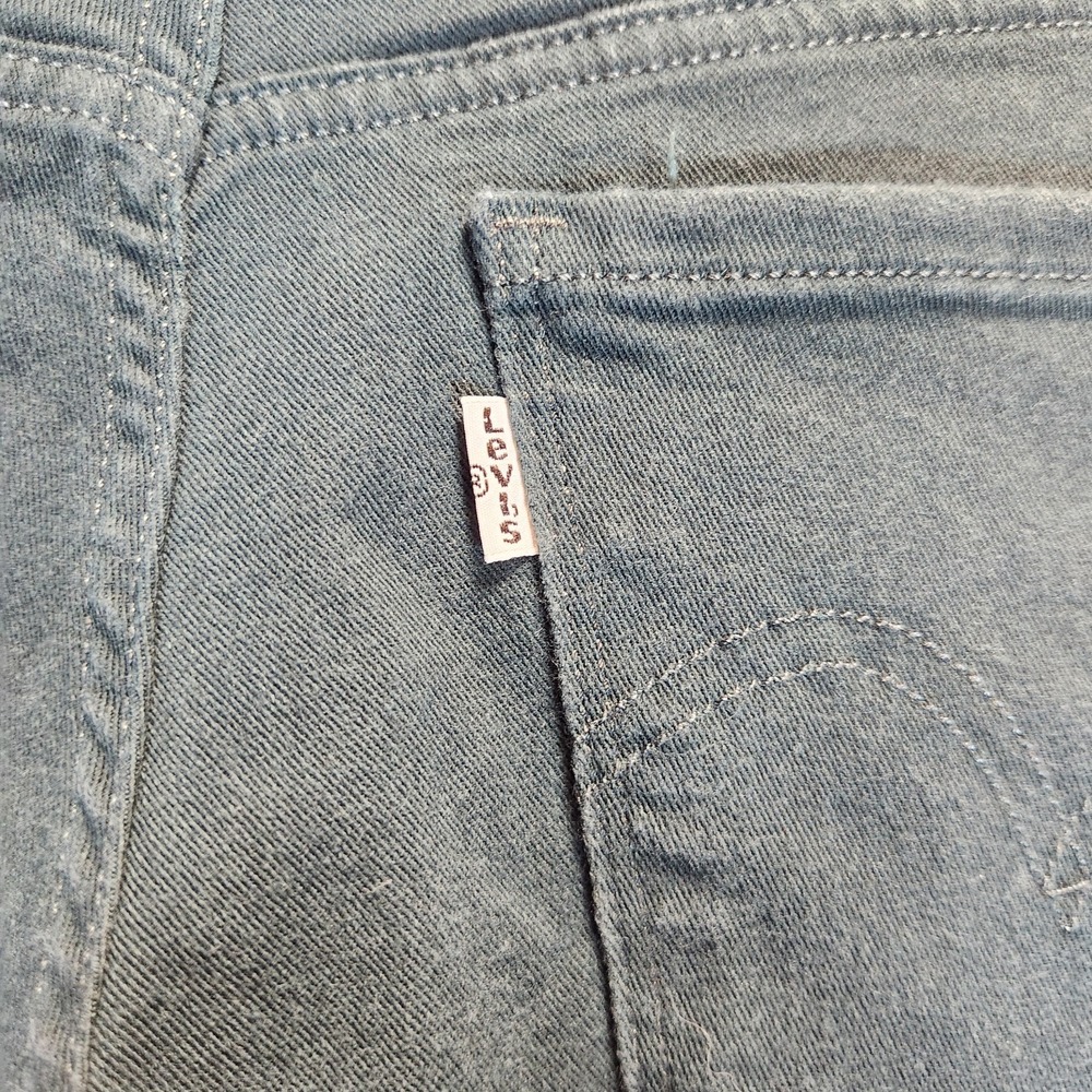 Levis 505 Regular Fit Straight Leg Jeans Men`s W31 L32 Green Denim 15505-0180 - Picture 6 of 11